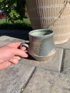 Wood Fired Short One-Finger Coffee Mugs