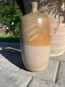 Wood Fired Tall Decorative Vase